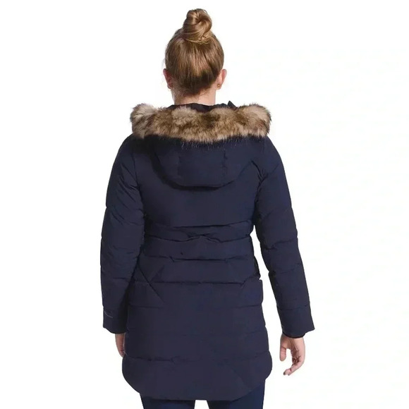 Eddie Bauer Sun Valley Frost Faux-Fur Hood Down Parka - Picture 5 of 11